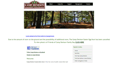 Desktop Screenshot of campdenison.com